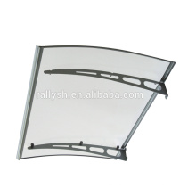 2015 hot sale door entrance glass awning, glass canopy, frame/frameless